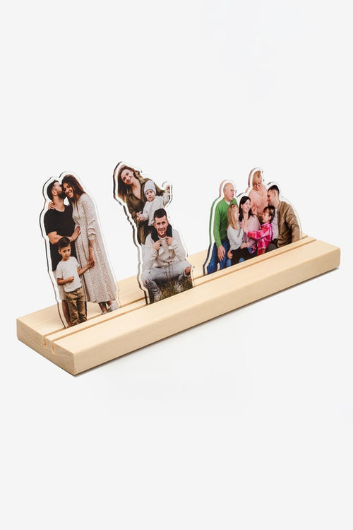 Kişiye Özel 3 Resimli Pleksi Tasarım